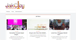 Desktop Screenshot of jakcity.com